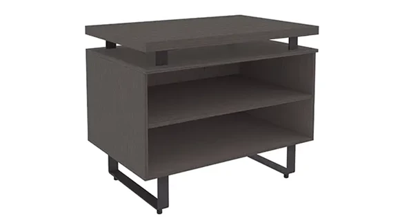 Storage Cabinet 36in W x 24in D x 30in H with 2 Laminate Shelves