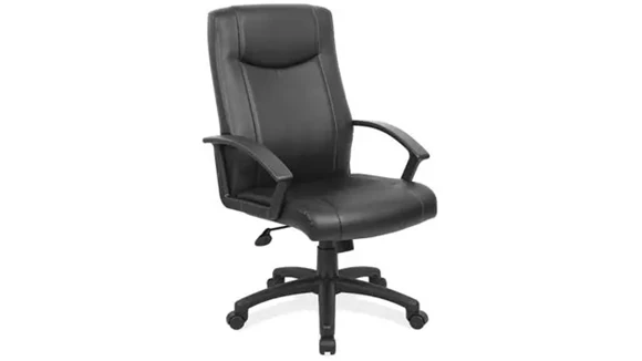 High-Back Executive Chair with Height Adjustment and Tilt Lock