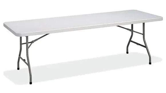 Blow-Mold Folding Table 60in x 30in Powder-Coated Legs