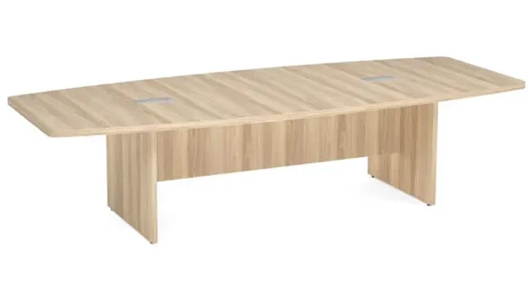 Boat Shape Conference Table 10ft W x 47in D