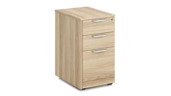 Mobile File Cabinet 16in W x 23in D x 29in H with Lockable