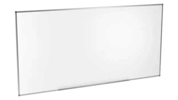 Whiteboard 95in W x 1in D x 47in H