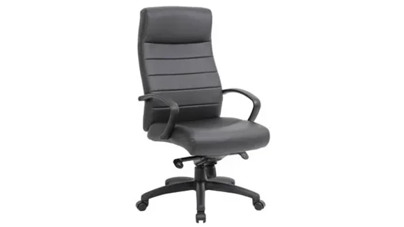 High-Back Executive Chair with Height Adjustment and Tilt Lock