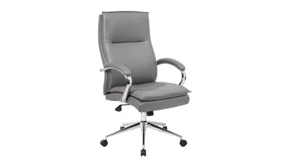 High-Back Executive Chair with Height Adjustment and Tilt Lock