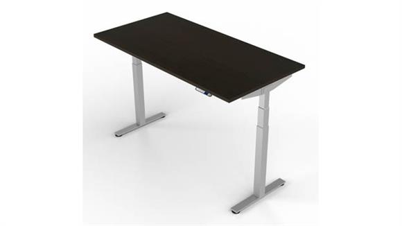 6ft x 30in Adjustable Height Desk