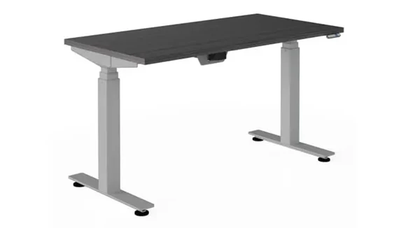 T-Leg Electric Standing Desk 60in W x 30in D