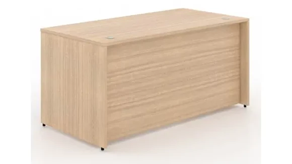 Desk 66in W x 30in D with 1 Pedestal