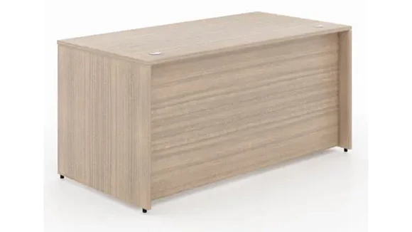 Desk 72in W x 24in D with 1 Pedestal