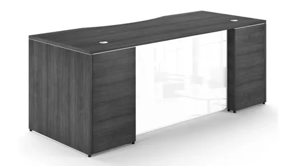 Desk Shell 66in W x 30in D with Modesty Panel