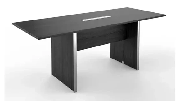 Rectangular Conference Table 6.5ft W x 32in D with Grommets