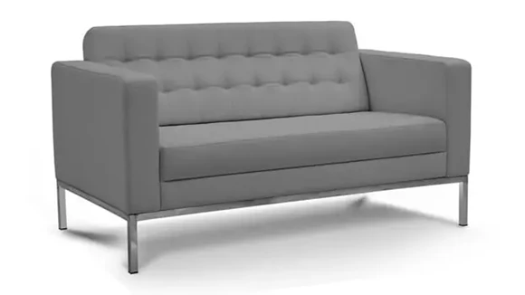 Leather Love Seat