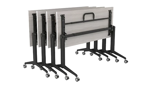 Flip-Top Nesting Training Table 72in W x 30in D