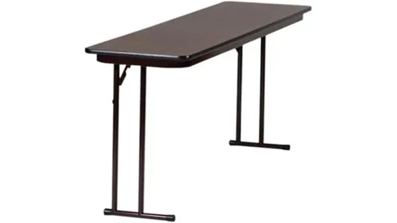 Seminar Table 6ft x 18in Laminate Folding Top