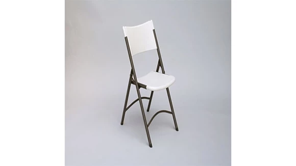 Folding Chair with Blow-Molded Steel Frame