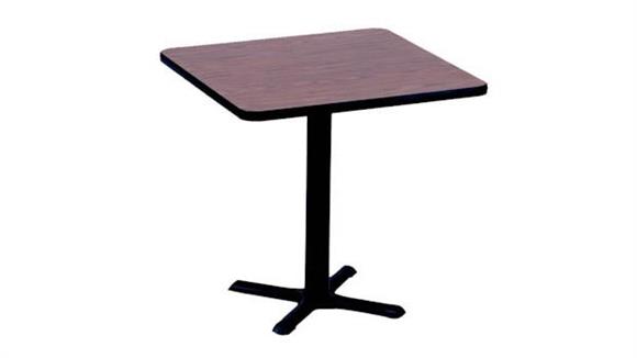 30in Square Cafe and Breakroom Table