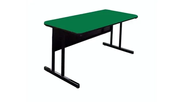 Training Table 60in W x 24in D with Wire Management and Modesty Panel