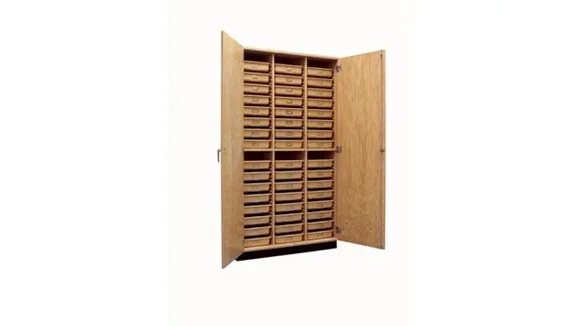 Tote Tray Storage Cabinet