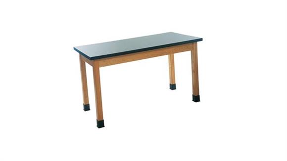 24in x 6ft Science Table with ChemGuard Top