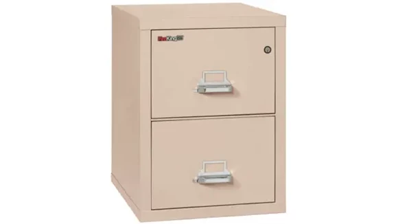 Fireproof File Cabinet 21in W x 25in D x 28in H with Fire Rated and Lockable