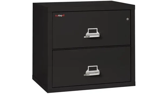 Fireproof File Cabinet 31in W x 22in D x 28in H with 1-Hour Fire Rating