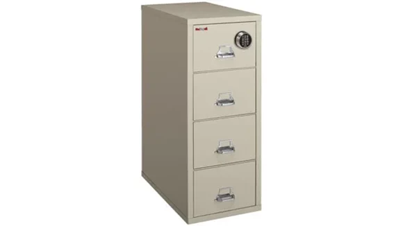 Fireproof File Cabinet 21in W x 32in D x 53in H with Fire Rated