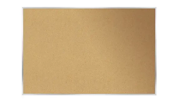 Bulletin Board 49in W x 1in D x 37in H