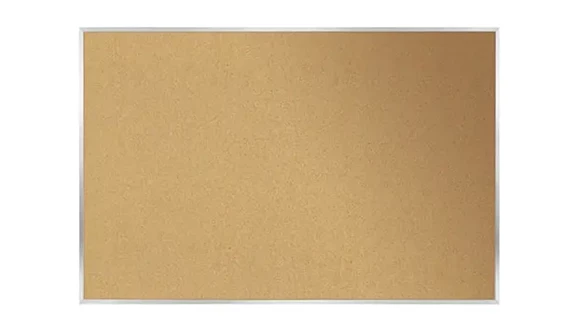 Bulletin Board 61in W x 1in D x 49in H