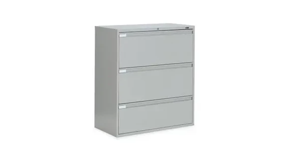 Ball-Bearing Lateral File Cabinet 36in W x 18in D x 41in H