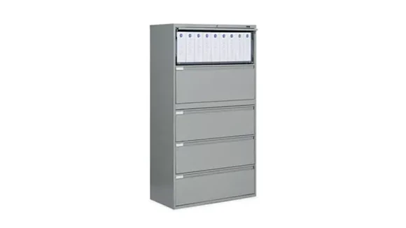 Ball-Bearing Lateral File Cabinet 36in W x 18in D x 66in H