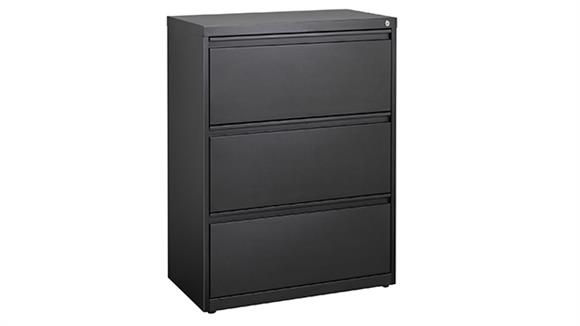 30in W Three Drawer Lateral File