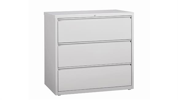 42in W Three Drawer Lateral File