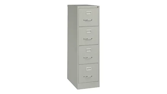 Ball-Bearing Vertical File Cabinet 15in W x 25in D x 52in H with 4 Drawers