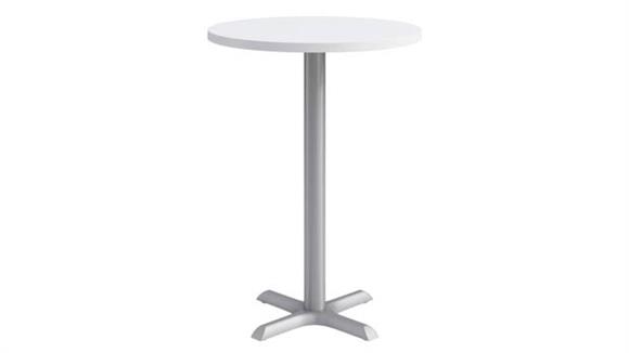 Pub & Bistro Tables KFI Seating 30in Round, Bar Height, Pedestal Table