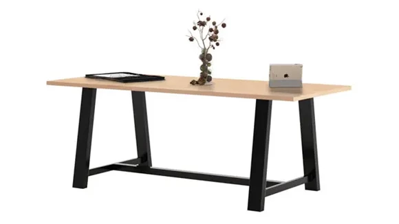 Rectangular Conference Table 7ft W x 42in D with Adjustable Glides