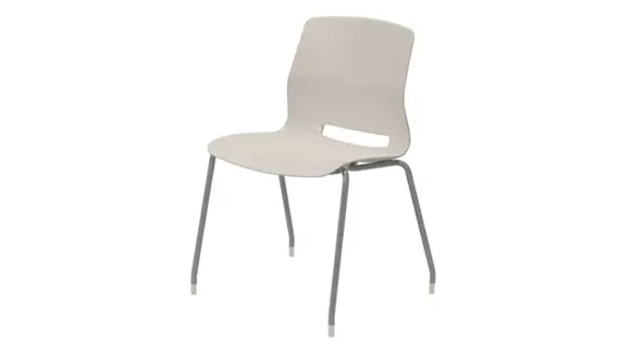 Armless Stack Chair with 300 lb Capacity