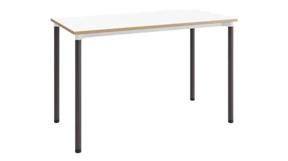 Office Desk 48in W x 24in D with Metal Legs