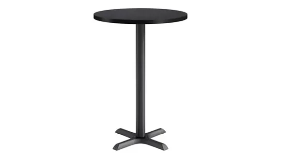 Cafeteria Table 30in Round with Pedestal Base