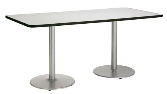 Conference Table 8ft W x 36in D with Round Base