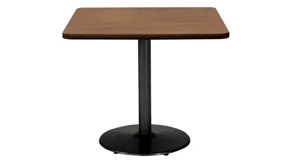 Cafeteria Table 36in Square with Round Base