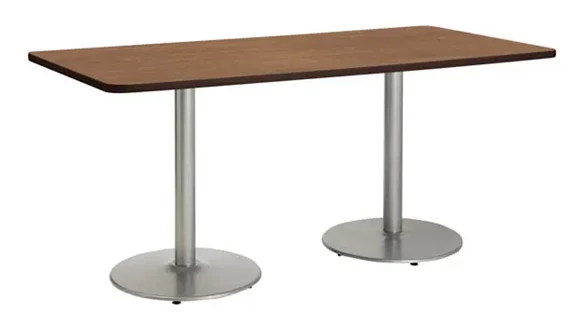 Conference Table 8ft W x 42in D with Round Base