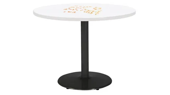 Whiteboard Table 48in Round