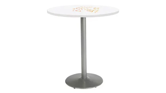 Whiteboard Table 48in Round