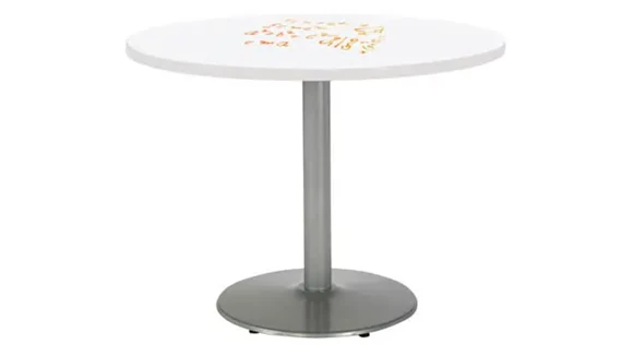 Whiteboard Table 48in Round