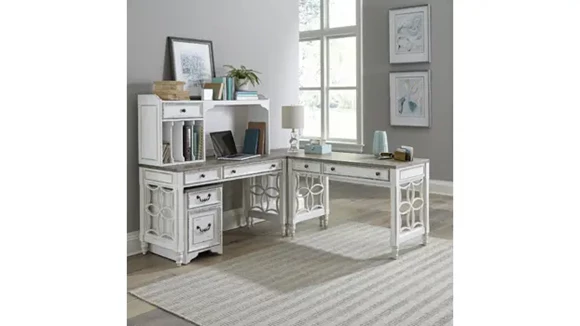 L-Desk 70in W x 70in D with Keyboard Tray