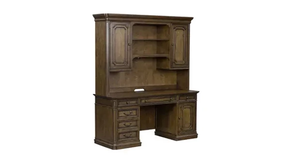 66in Executive Credenza with Hutch
