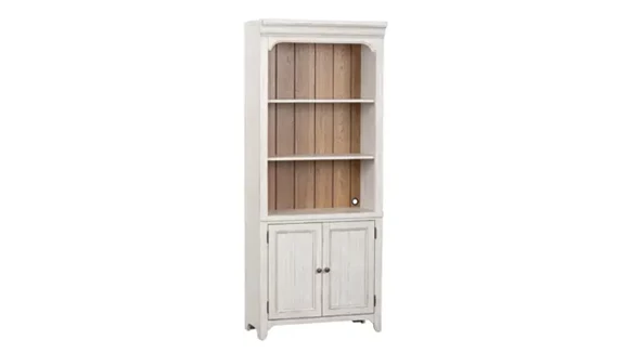 Bookcase 32in W x 16in D x 78in H with Wire Management Access