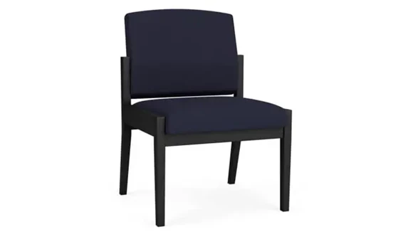 Wall-Saver Armless Guest Chair with 300 lb Capacity and Steel Frame