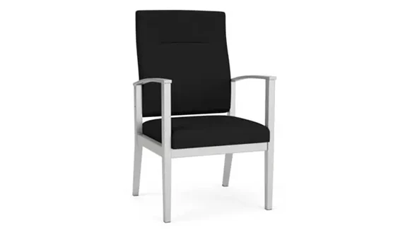 Wall-Saver High-Back Patient Chair with 300 lb Capacity and Steel Frame
