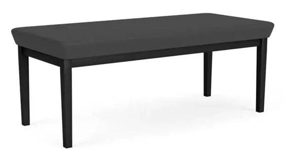 2-Seat Bench 45in W x 21in D with Steel Frame and Polyurethane