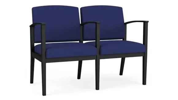 2-Seat Sofa 44in W x 23in D with Center Arms
